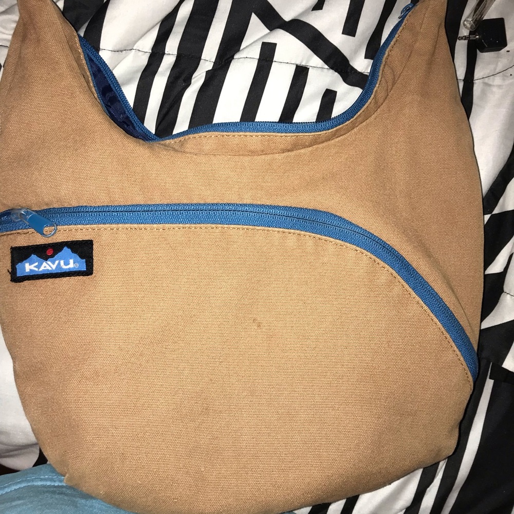 Brown kavu purse